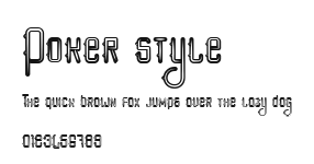 Poker style Preview