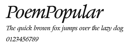 PoemPopular Preview