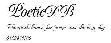 PoeticDB Preview