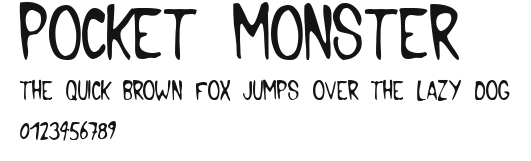 Pocket Monster Preview