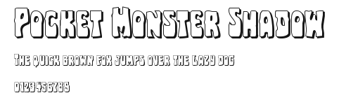 Pocket Monster Shadow Preview
