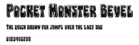 Pocket Monster Bevel Preview