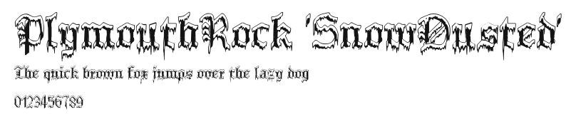PlymouthRock 'SnowDusted' Preview