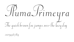 PlumaPrimeyra Preview