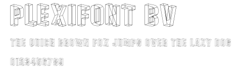 Plexifont BV Preview