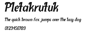 Pletakrutuk Preview