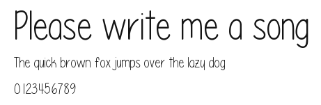 Please write me a song Preview