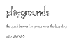Playgrounds Preview
