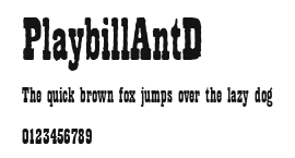 PlaybillAntD Preview