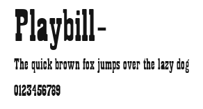 Playbill- Preview