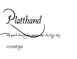 Platthand Preview
