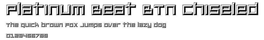 Platinum Beat BTN Chiseled Preview