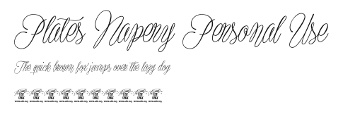 Plates Napery Personal Use Preview
