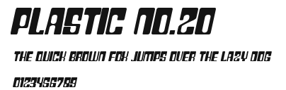 Plastic No.20 Preview