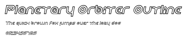 Planetary Orbiter Outline Preview