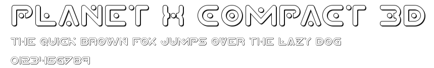 Planet X Compact 3D Preview