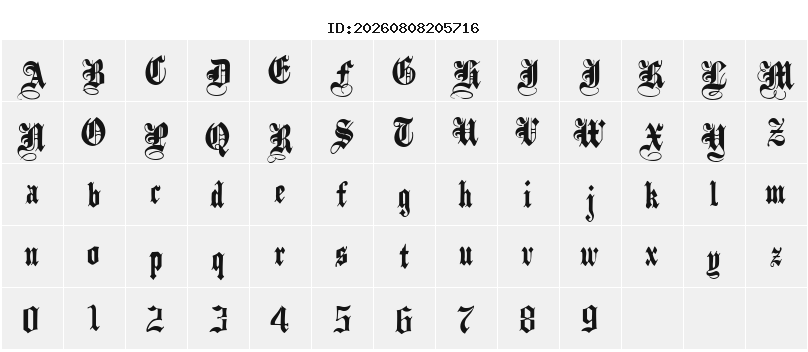 Character Map