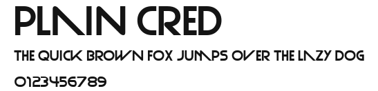 Plain Cred Preview