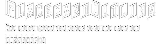 PlacecardOutline Preview
