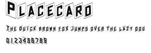 Placecard Preview