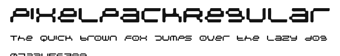 PixelpackRegular Preview