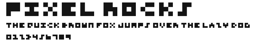 Pixel rocks Preview