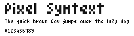 Pixel Symtext Preview