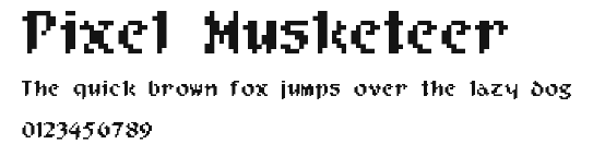 Pixel Musketeer Preview