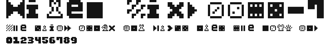 Pixel Dingbats-7 Preview