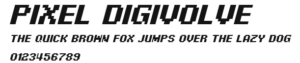 Pixel Digivolve Preview