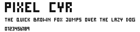 Pixel Cyr Preview
