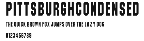 PittsburghCondensed Preview