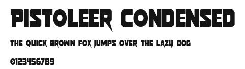 Pistoleer Condensed Preview