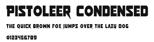 Pistoleer Condensed Preview