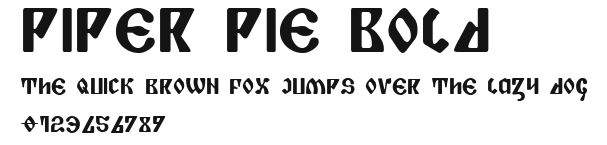 Piper Pie Bold Preview