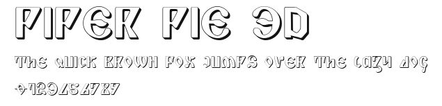 Piper Pie 3D Preview