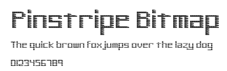 Pinstripe Bitmap Preview
