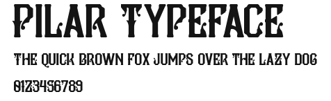 Pilar Typeface Preview