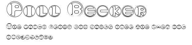 Pill Becker Preview