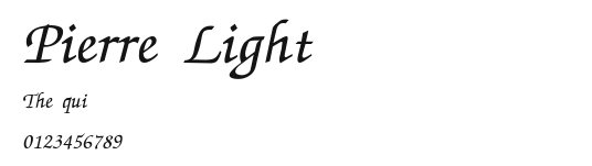 Pierre Light Preview