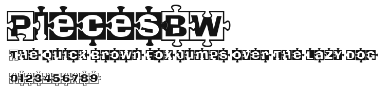 PiecesBW Preview