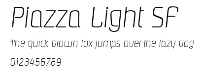 Piazza Light SF Preview