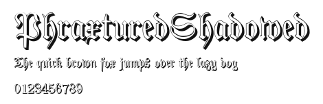 PhraxturedShadowed Preview