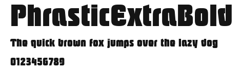 PhrasticExtraBold Preview