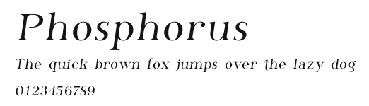 Phosphorus Preview