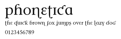 Phonetica Preview