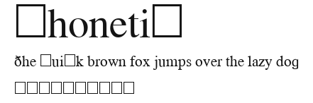 Phonetic Preview