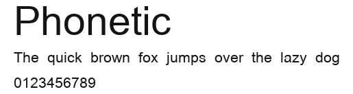 Phonetic Preview