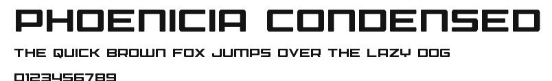 Phoenicia Condensed Preview