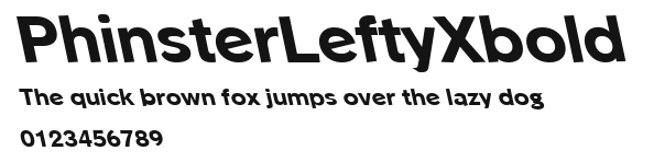 PhinsterLeftyXbold Preview